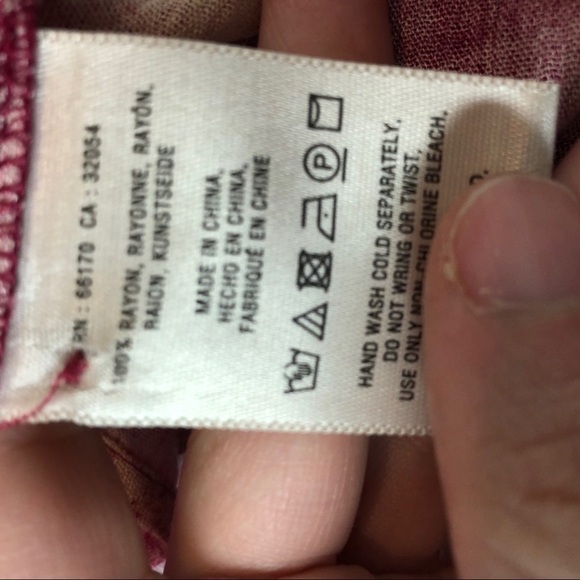 ANTHROPOLOGIE MAEVE Pink Plaid Peasant Blouse - Picture 3 of 8